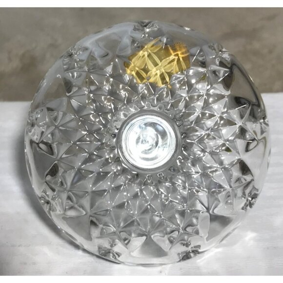 Kristal Zajecar Ring Holder 24 % Lead Crystal Diamond Pattern Dish Yugoslavia - Picture 4 of 6